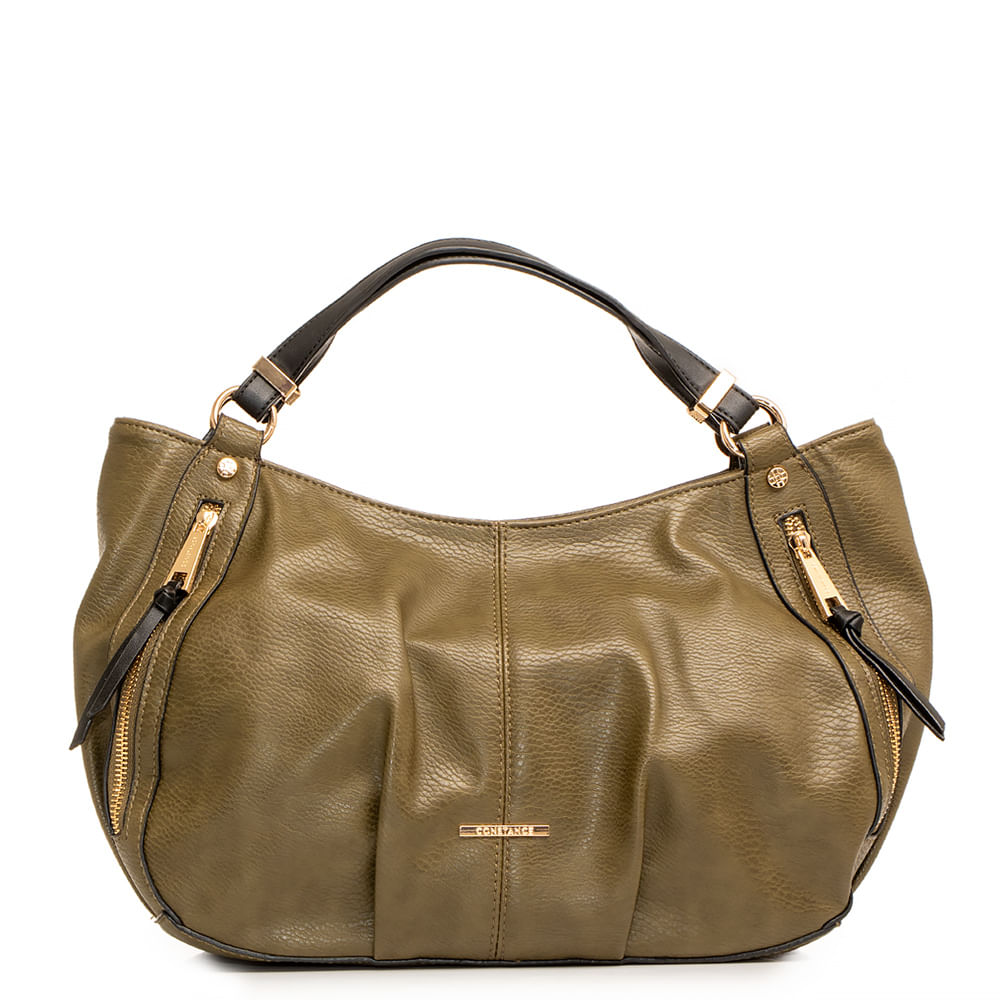 Bolsa Hobo Bicolor Verde