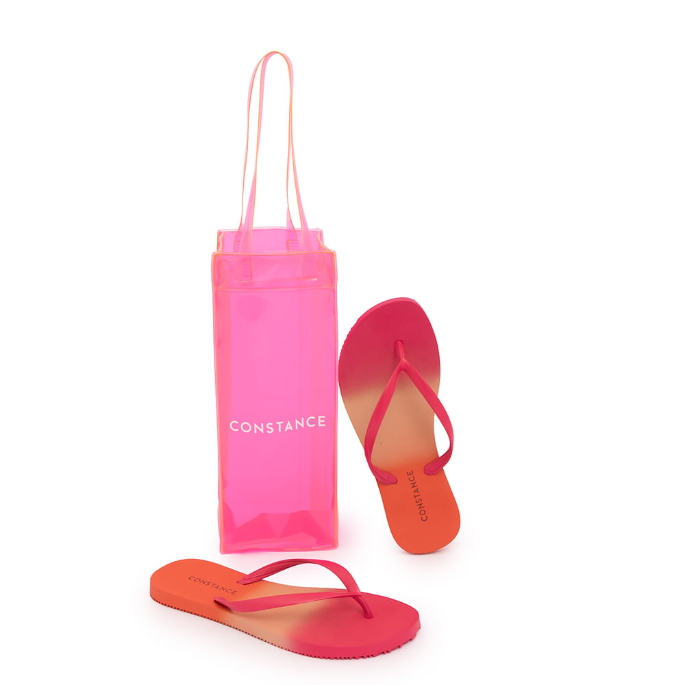 Chinelo Rosa Degradê