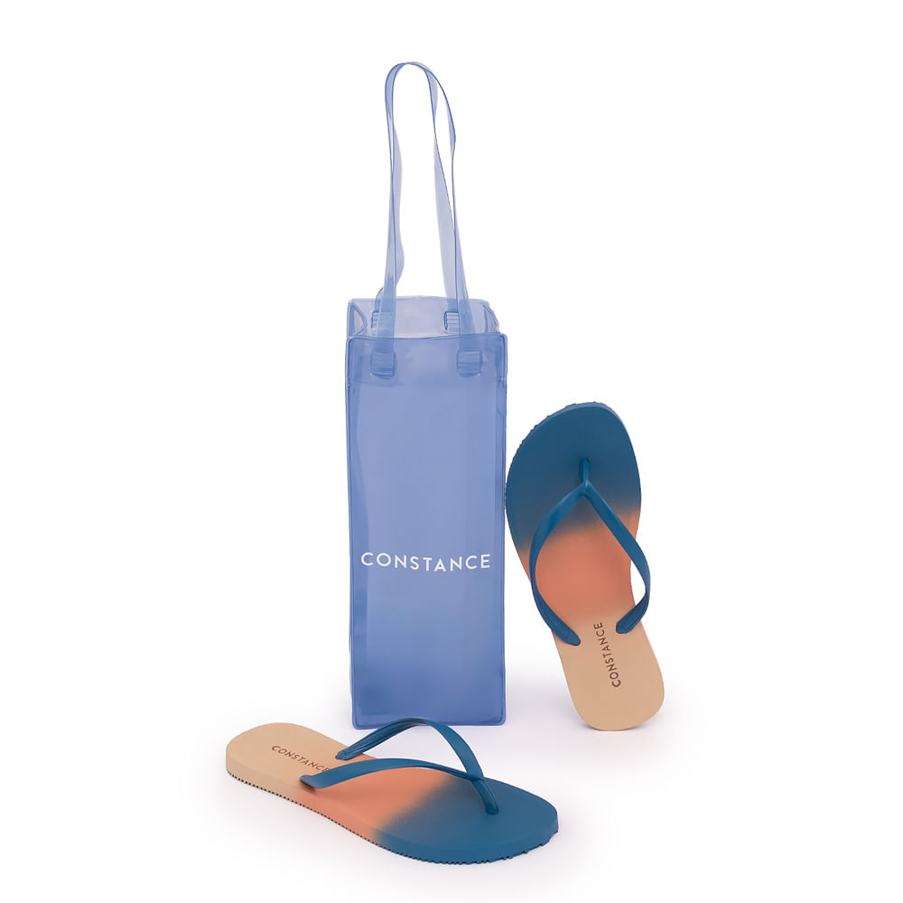 Chinelo Azul Degradê