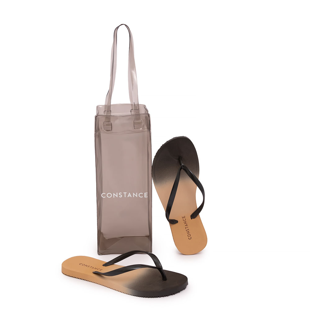 Chinelo Preto Degradê
