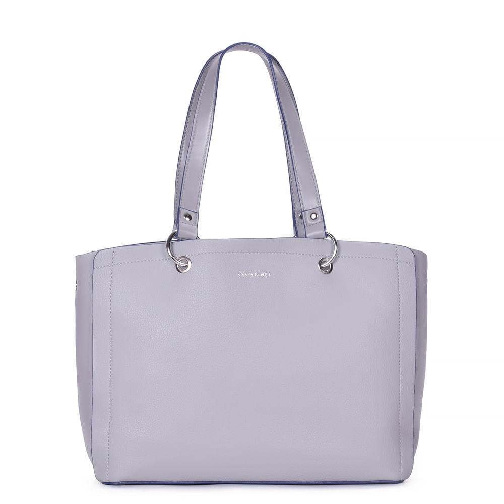 Bolsa Tote Cinza