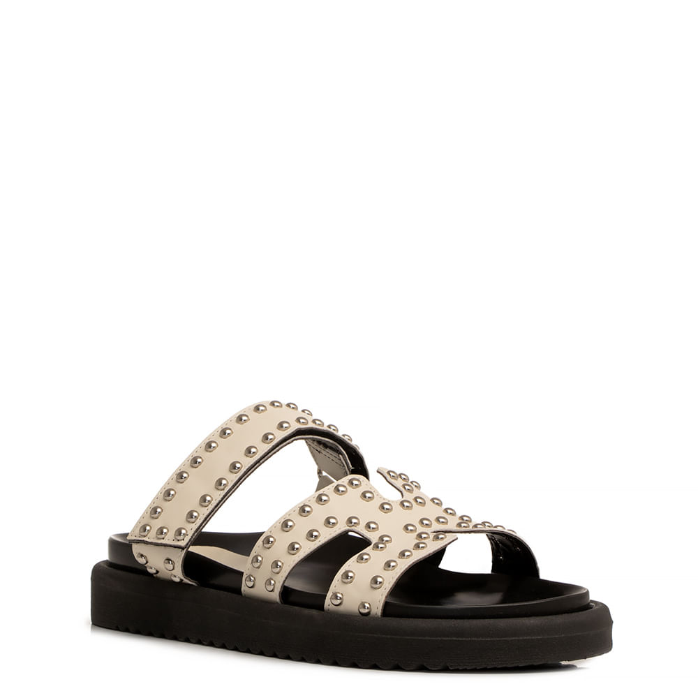 Papete Preta e Off White Cravos