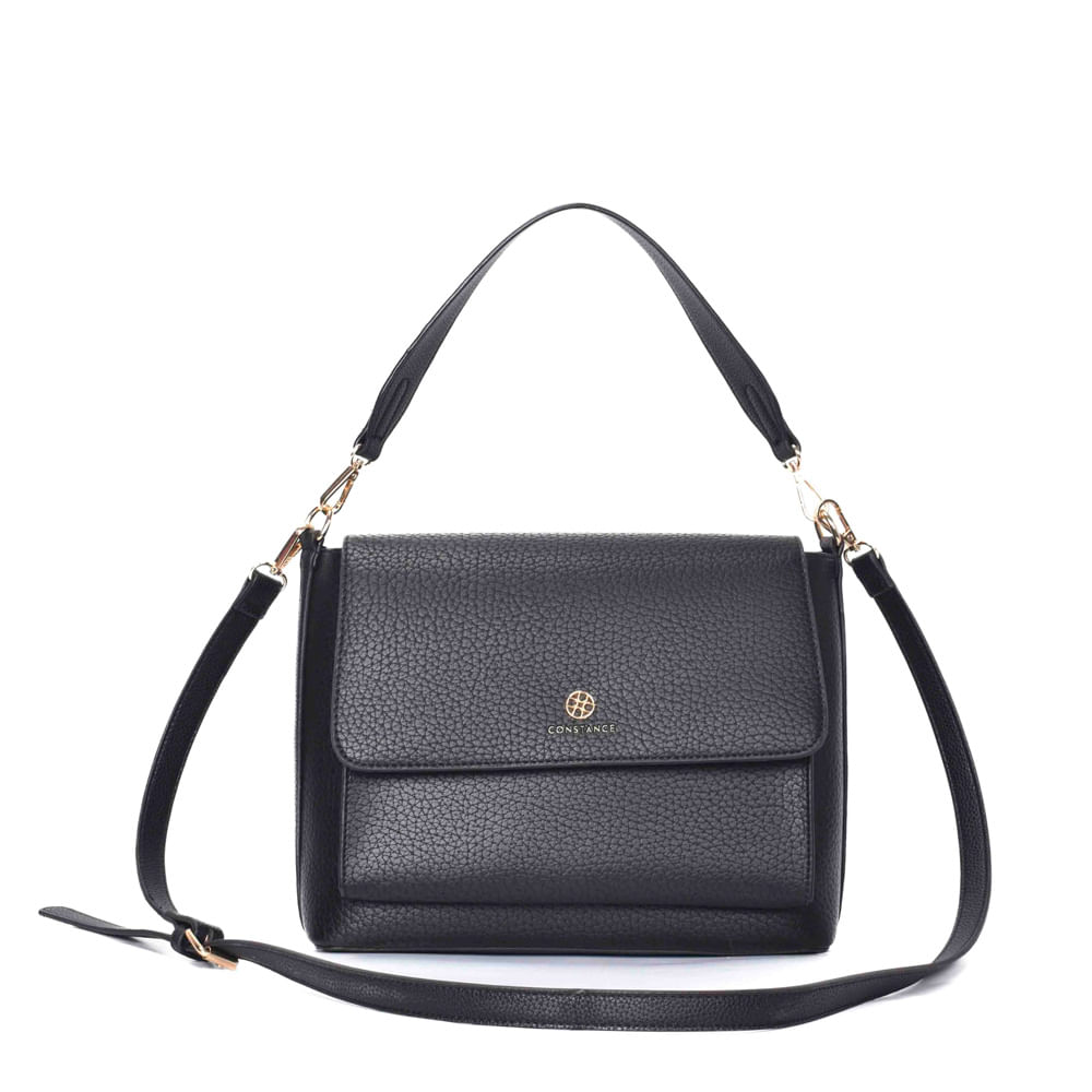 Bolsa Carteiro Necessarie Preta