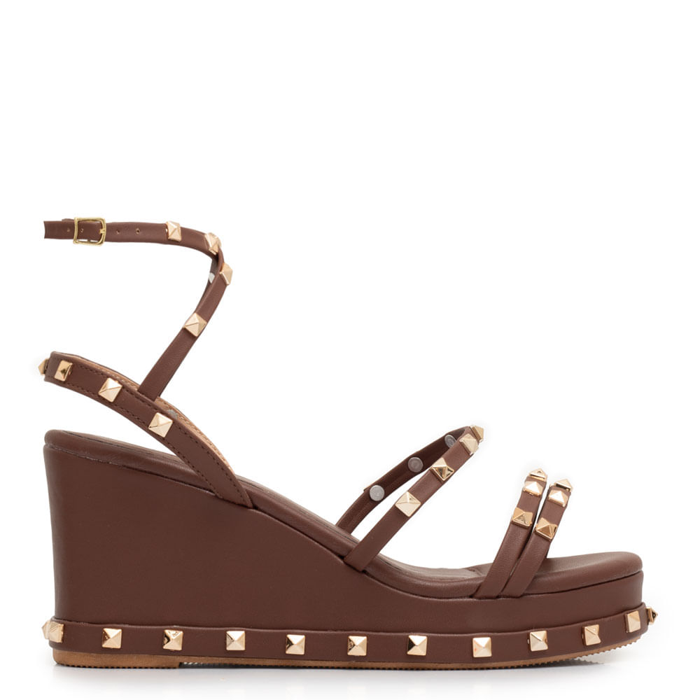 Anabela Spikes Marrom