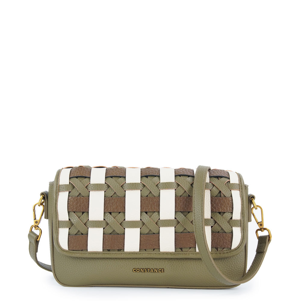 Bolsa Tiracolo Tressê Verde