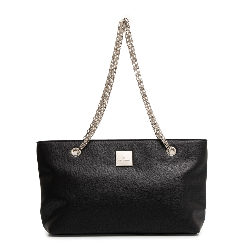 Bolsa Tote Corrente Preta