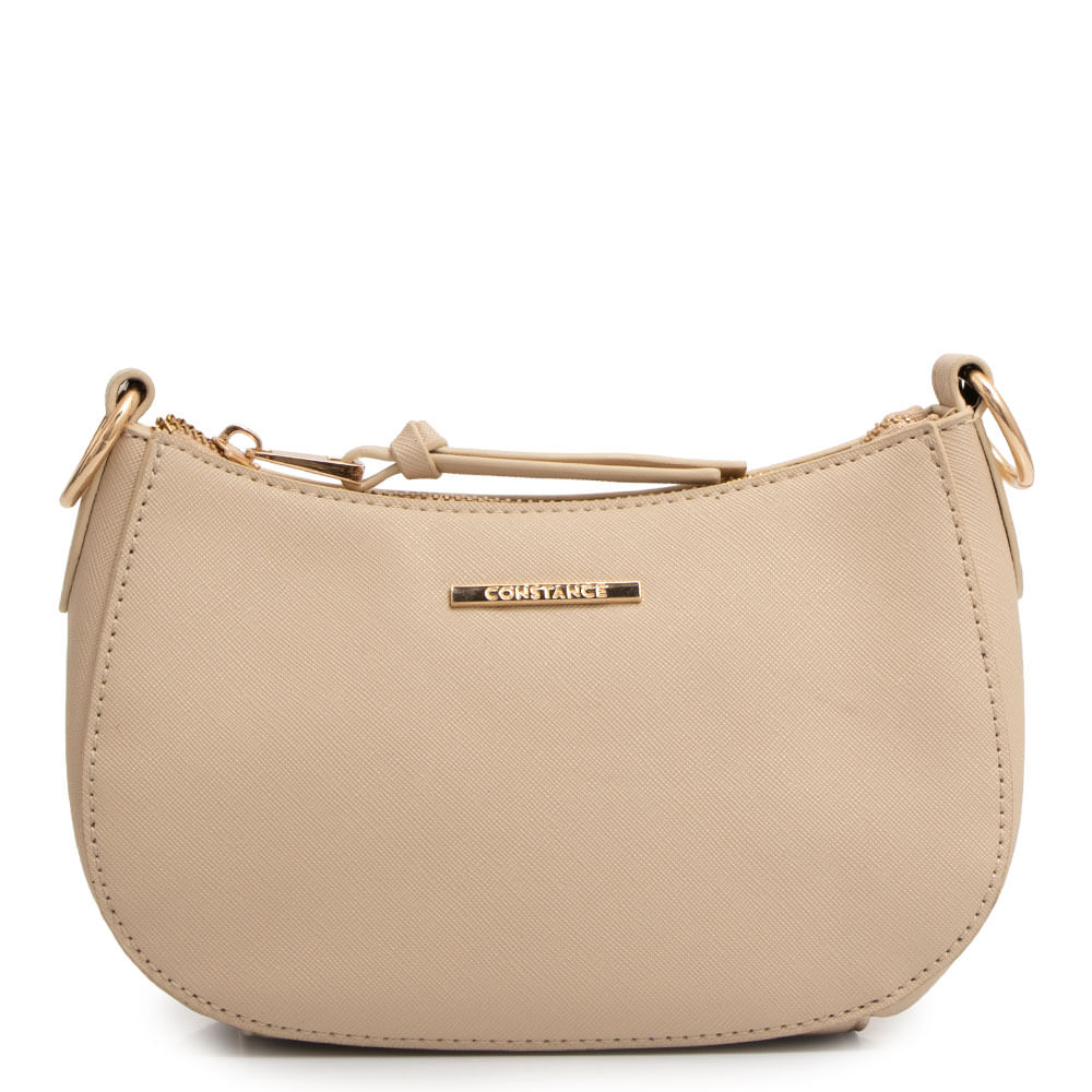 Bolsa Tiracolo Pequena Creme