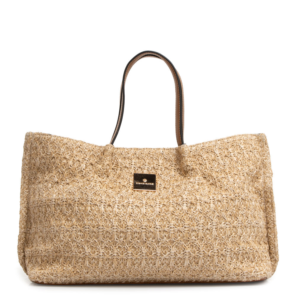 Bolsa Tote Palha