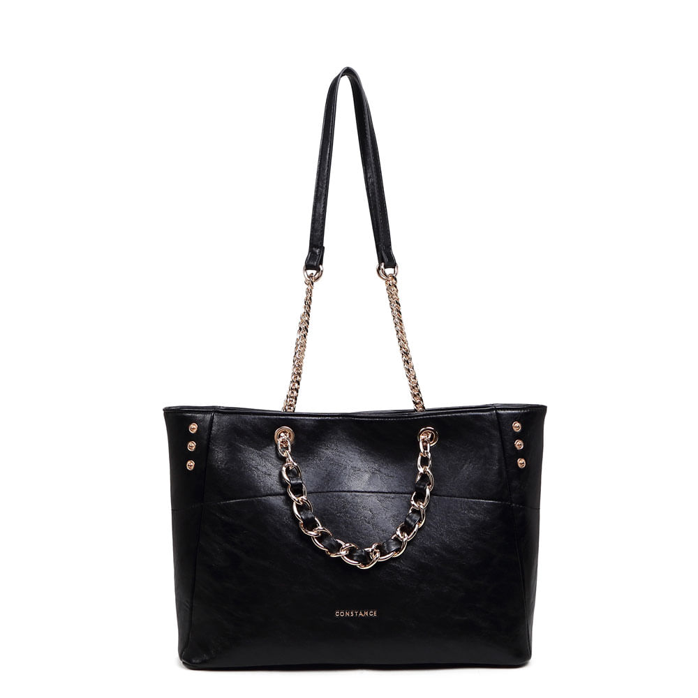 Bolsa Shopping Corrente Preta
