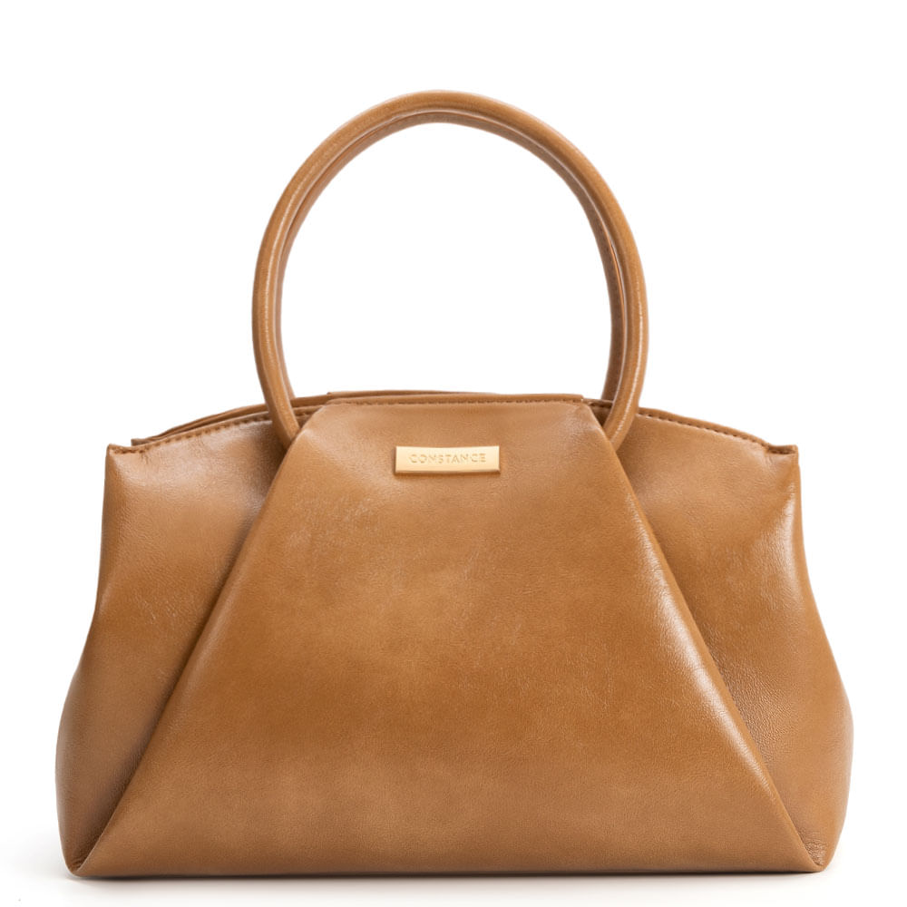 Bolsa Tote Alça Redonda Caramelo