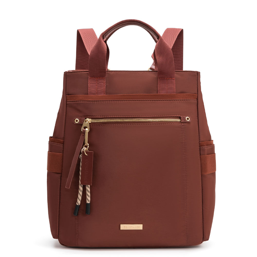Mochila Nylon Bordô