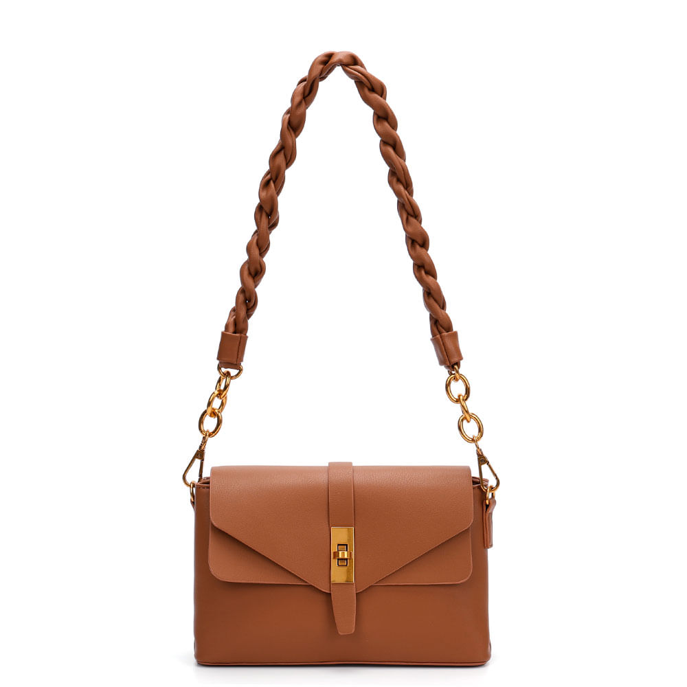 Bolsa Alça Torcida Caramelo