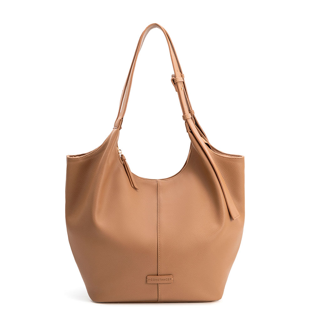 Bolsa Hobo Grande Caramelo