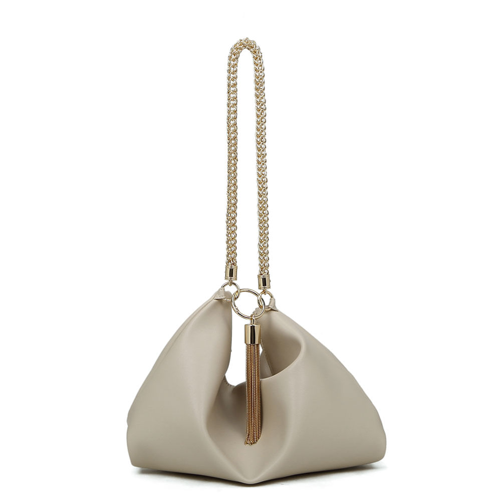 Clutch Barbicacho Corrente Off white