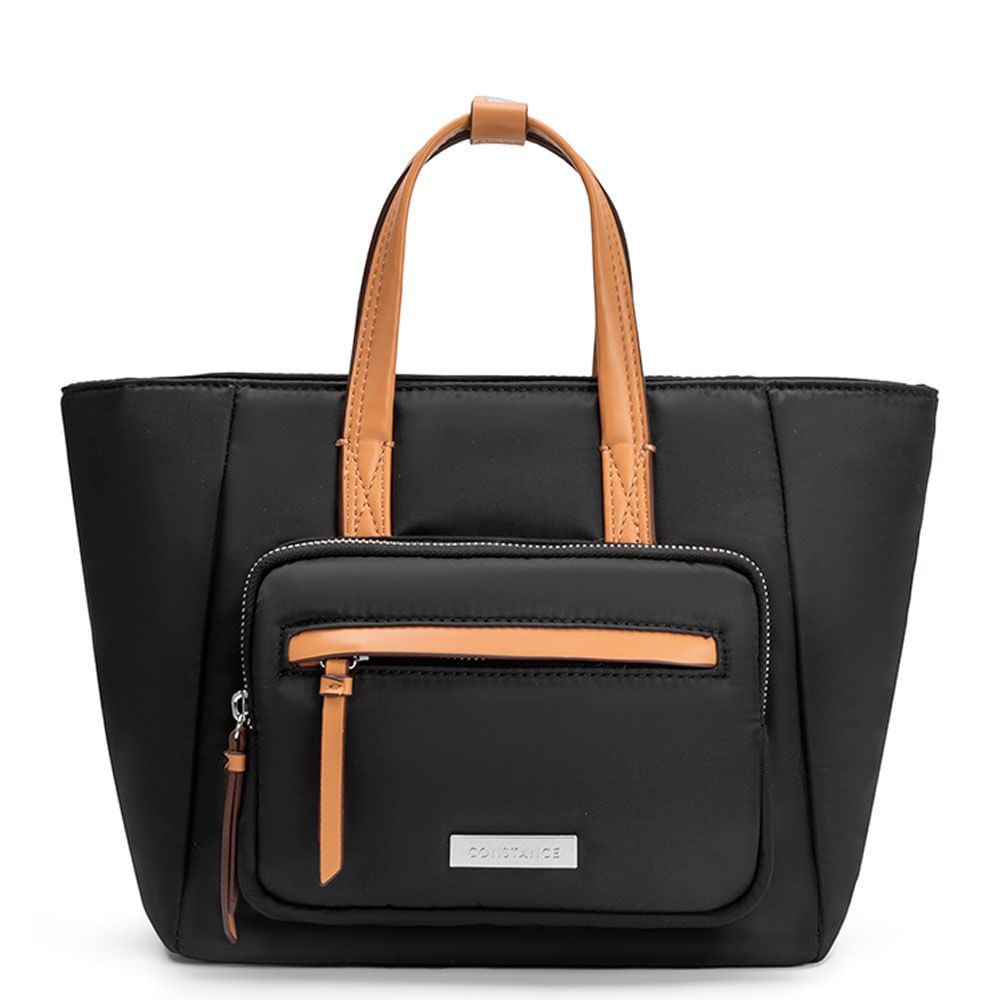 Bolsa Tiracolo Nylon Preta