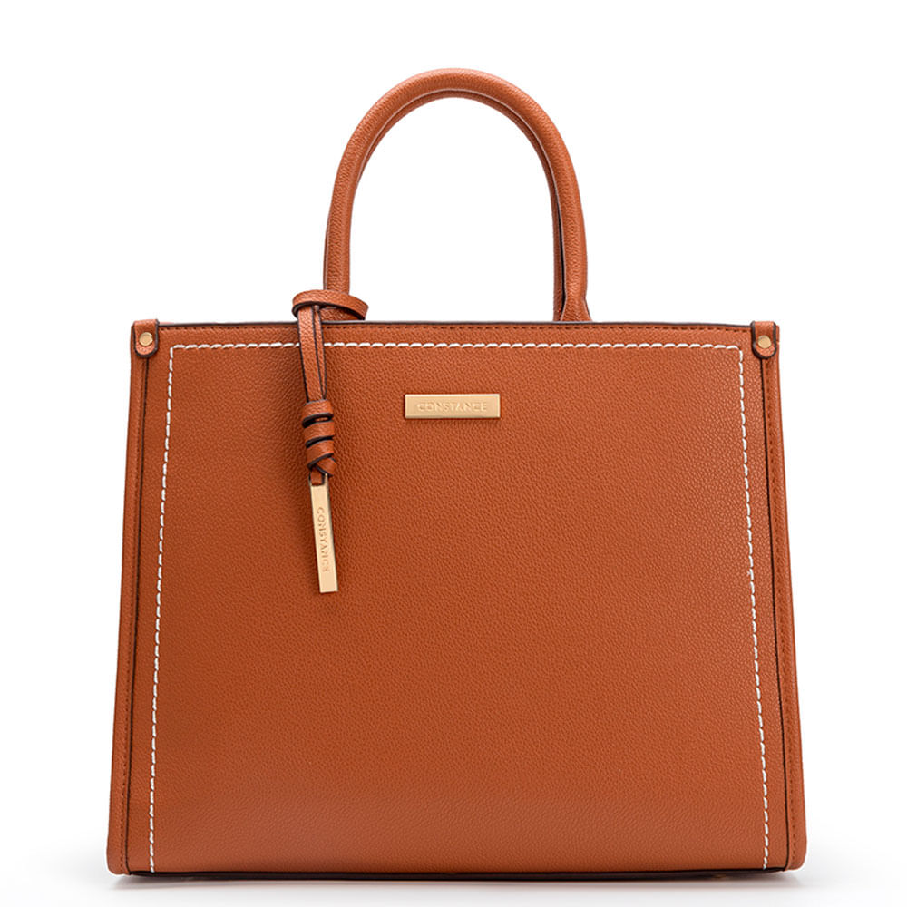 Bolsa Tote Chaveiro Caramelo
