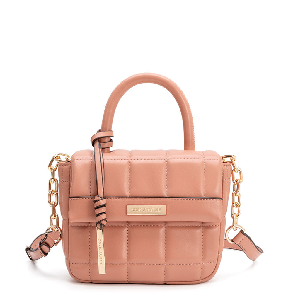 Bolsa Tiracolo Matelassê Nude