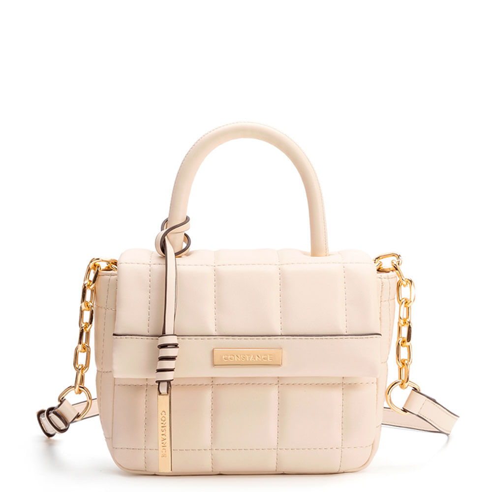 Bolsa Tiracolo Matelassê Off White