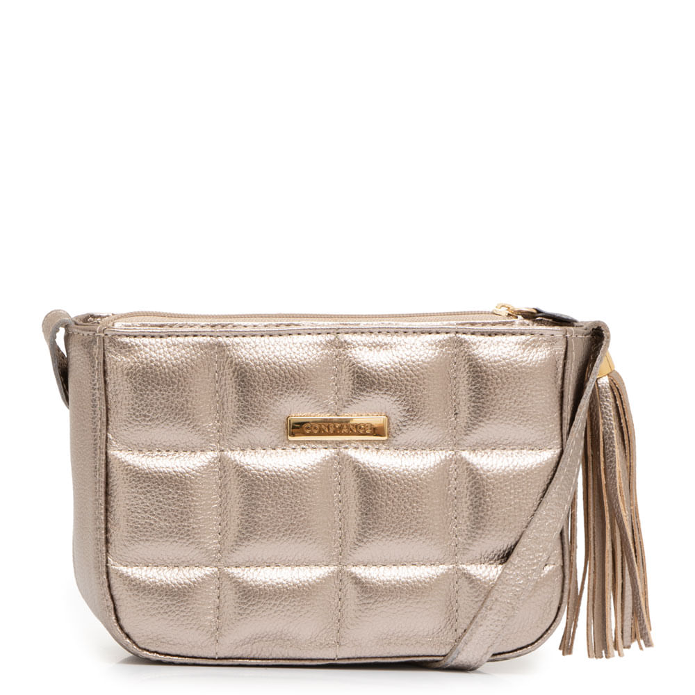 Bolsa Tiracolo Barbicacho Prata Velho