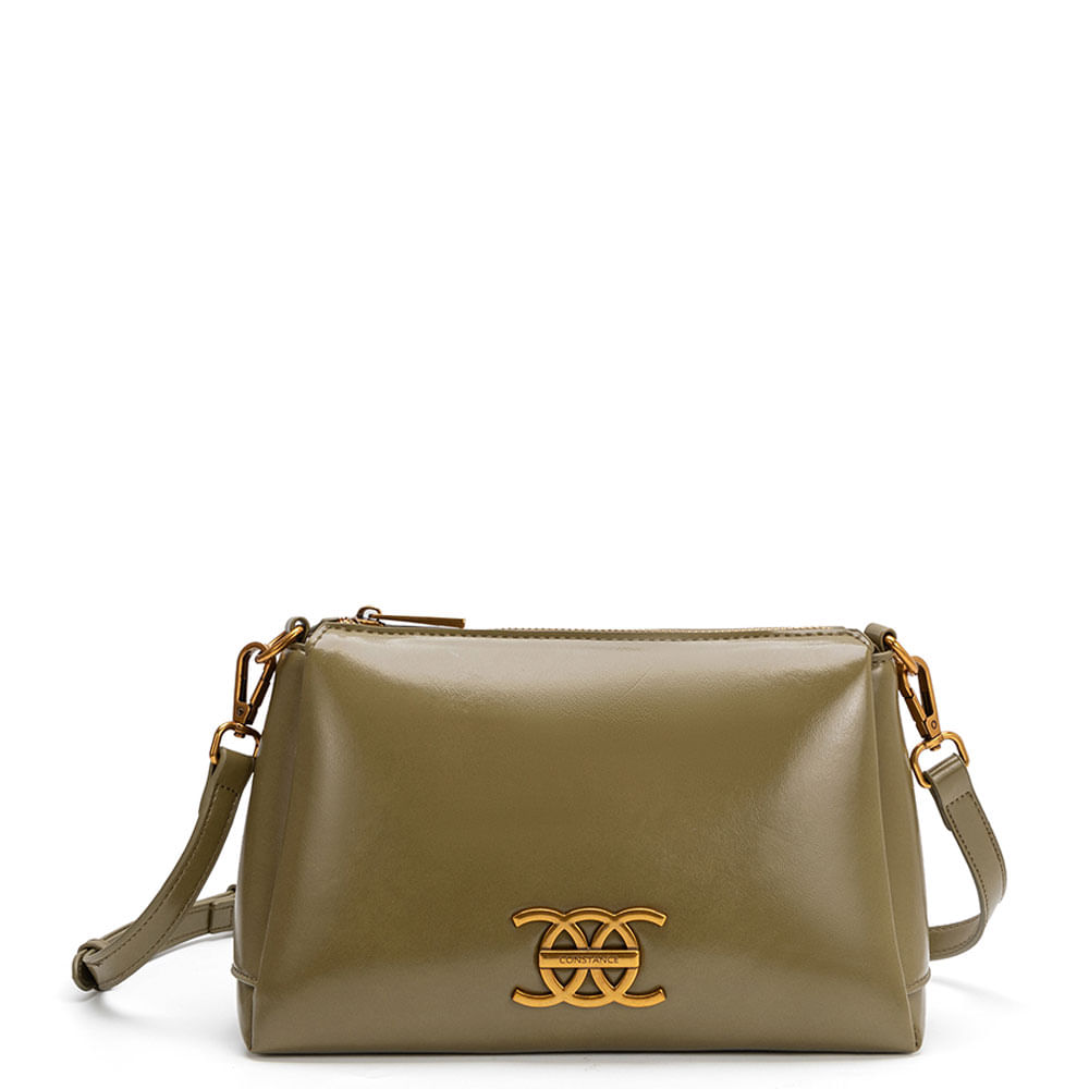 Bolsa Tiracolo Repartições Verde