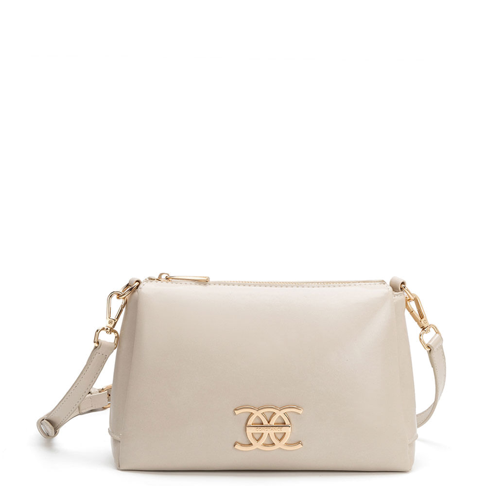 Bolsa Tiracolo Repartições Off White