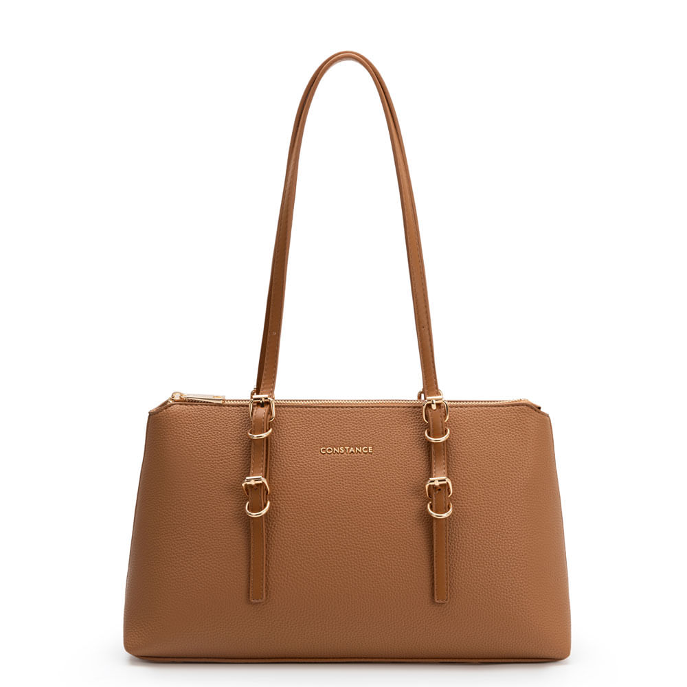 Bolsa Shopping Fivelas Caramelo