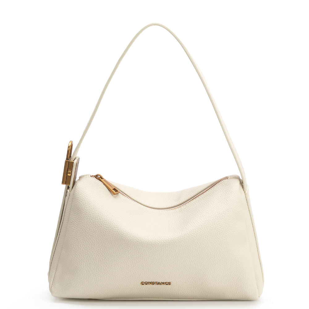 Bolsa de Ombro Cadeado Off White