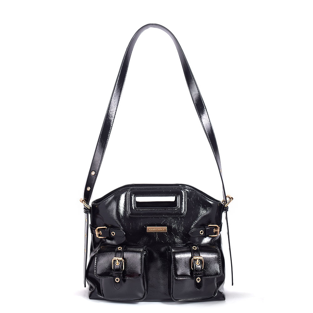 Bolsa Tiracolo Bolsos Preta