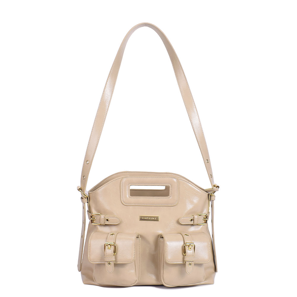 Bolsa Tiracolo Bolsos Bege