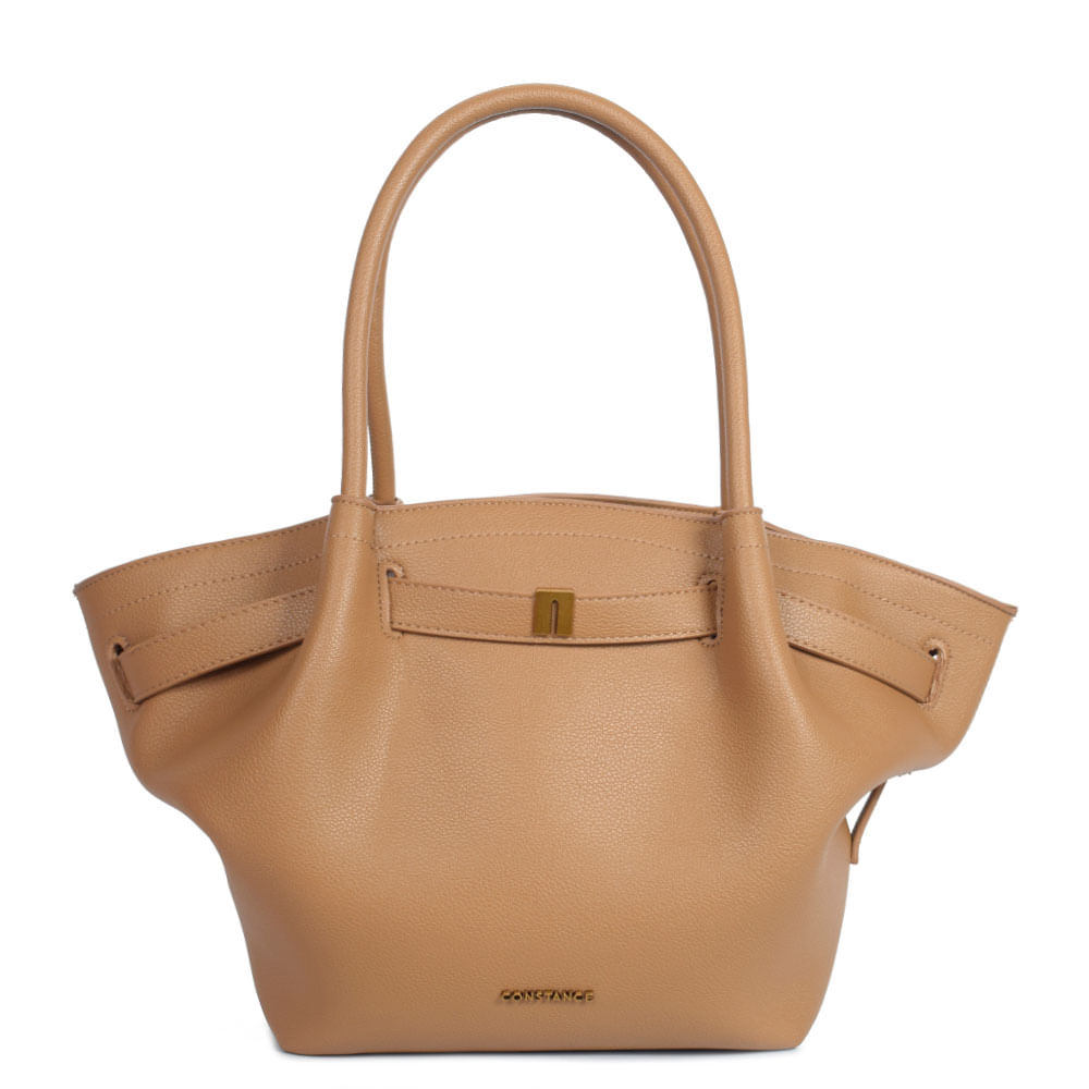 Bolsa Shopping Pregas Caramelo