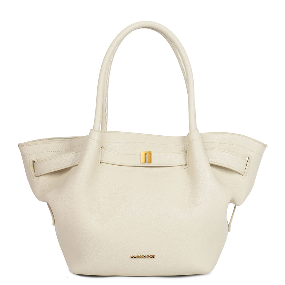 Bolsa Shopping Pregas Off White