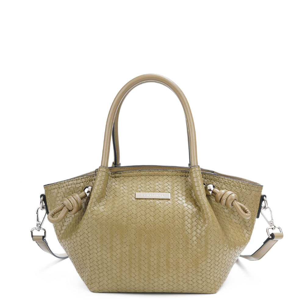 Bolsa Tote Tressê Verde