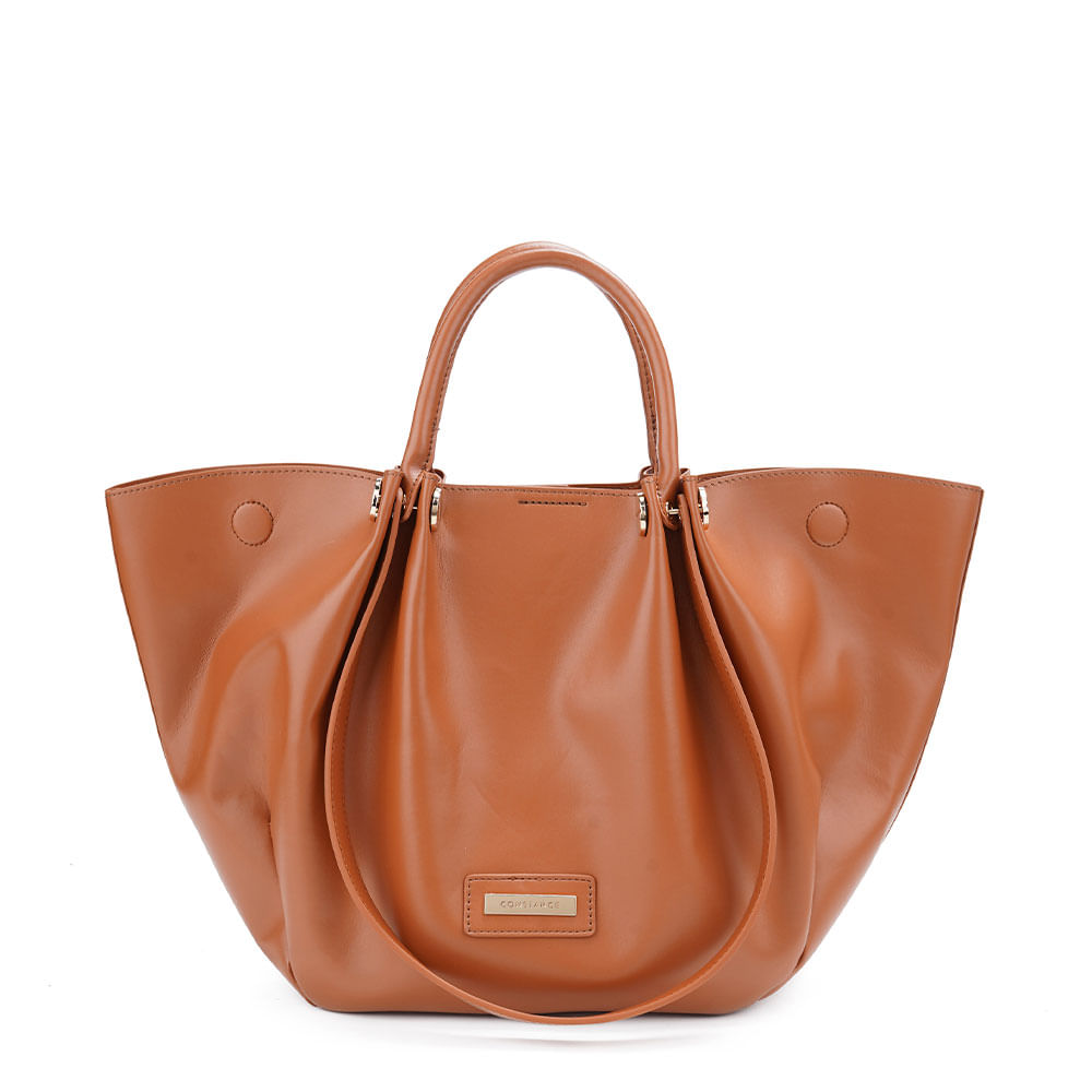 Bolsa Hobo Necessaire Caramelo