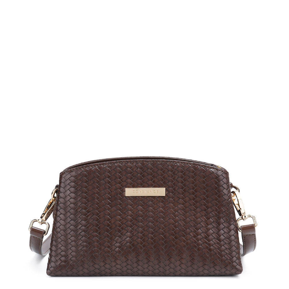 Bolsa Tiracolo Tressê Café
