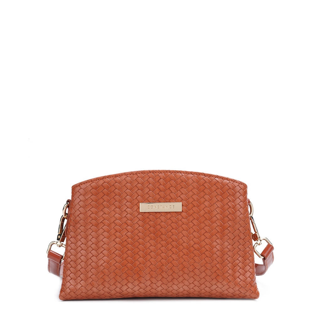 Bolsa Tiracolo Tressê Terracota
