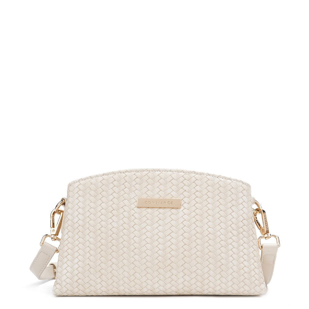 Bolsa Tiracolo Tressê Off White