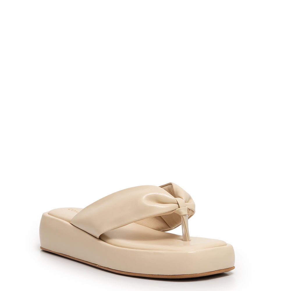 Papete Off White Chinelo Flatform