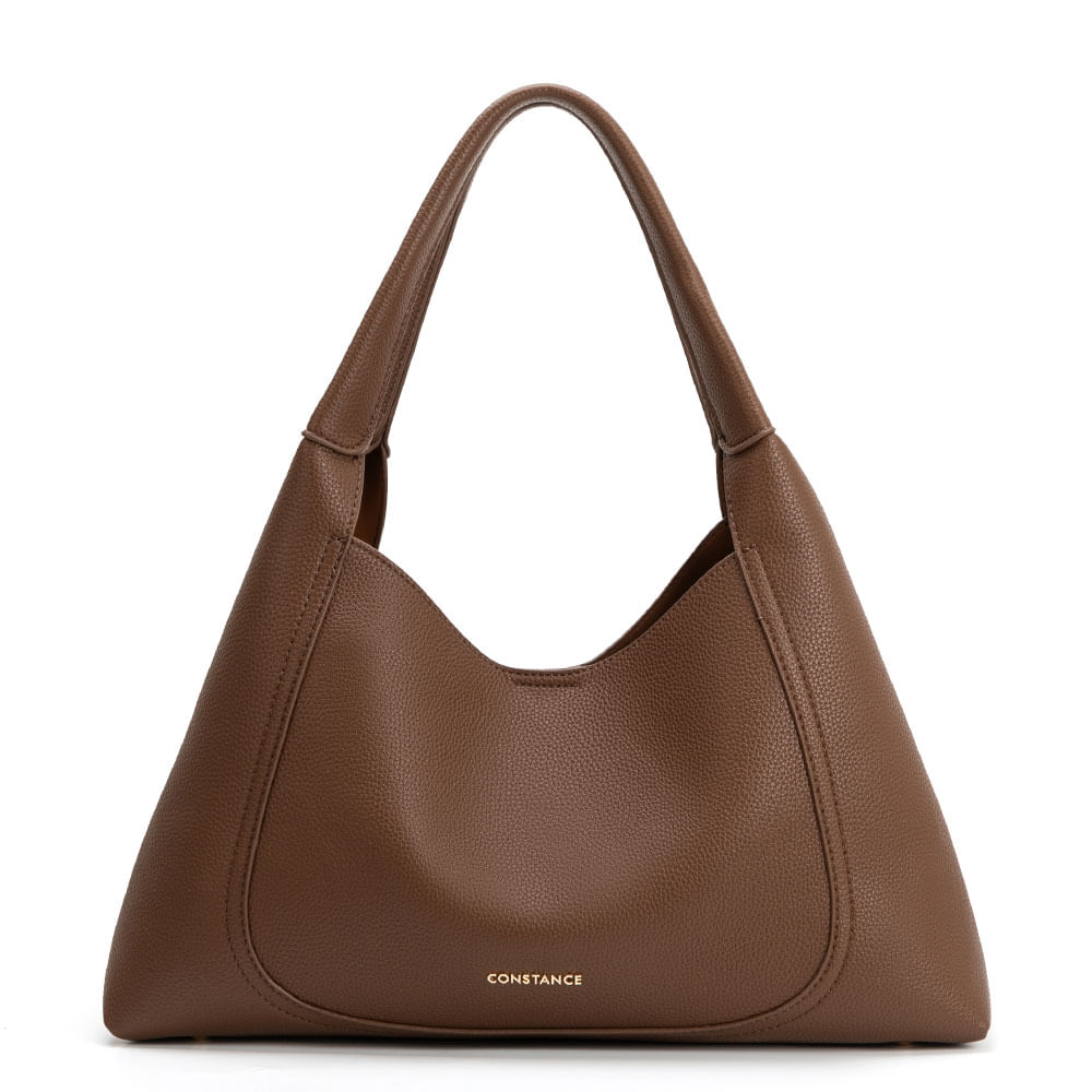 Bolsa Hobo Grande Marrom