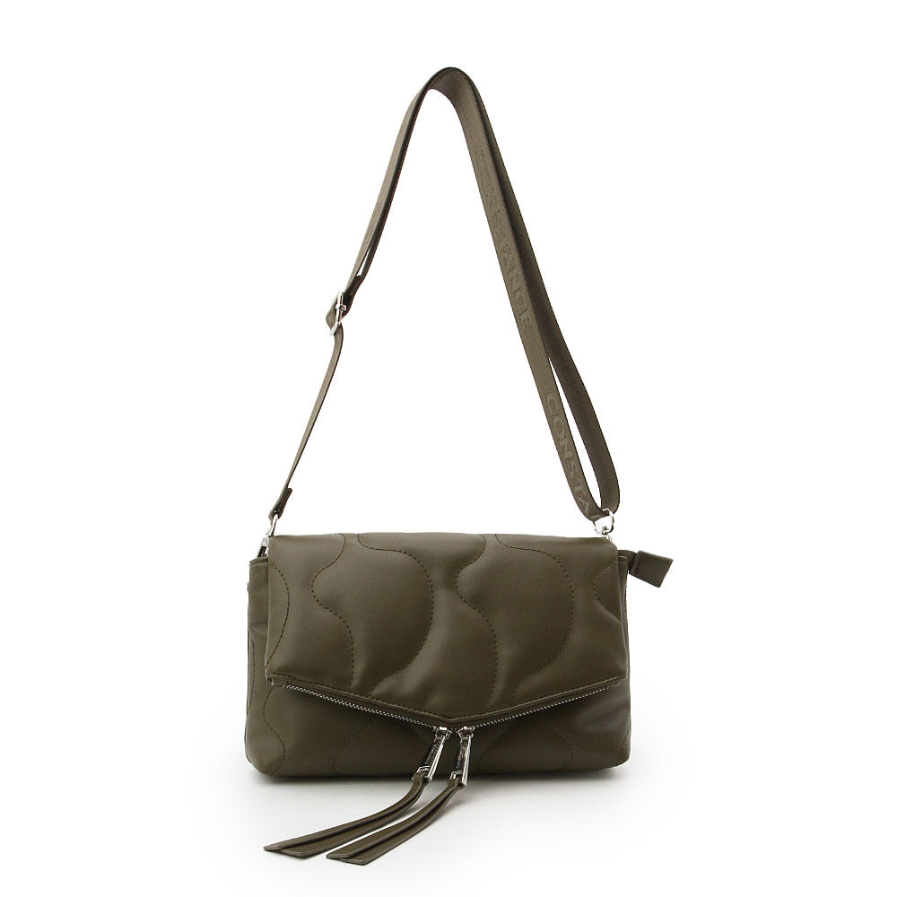 Bolsa Tiracolo Envelope Verde