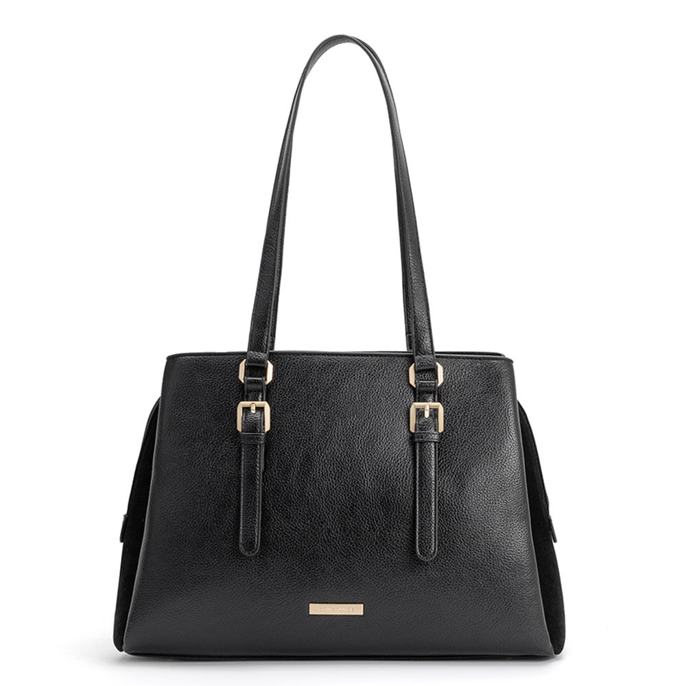 Bolsa Shopping Fivelas Preta
