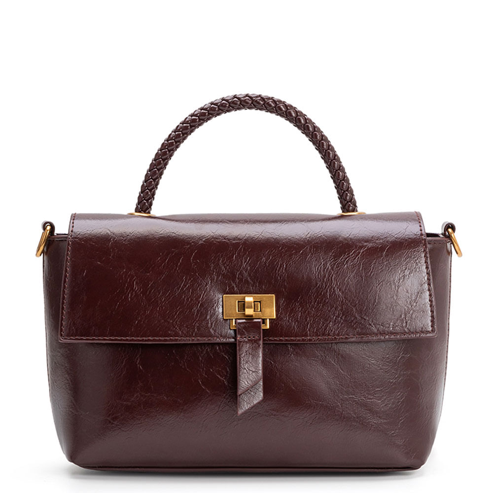 Bolsa Tiracolo Texturizada Bordô