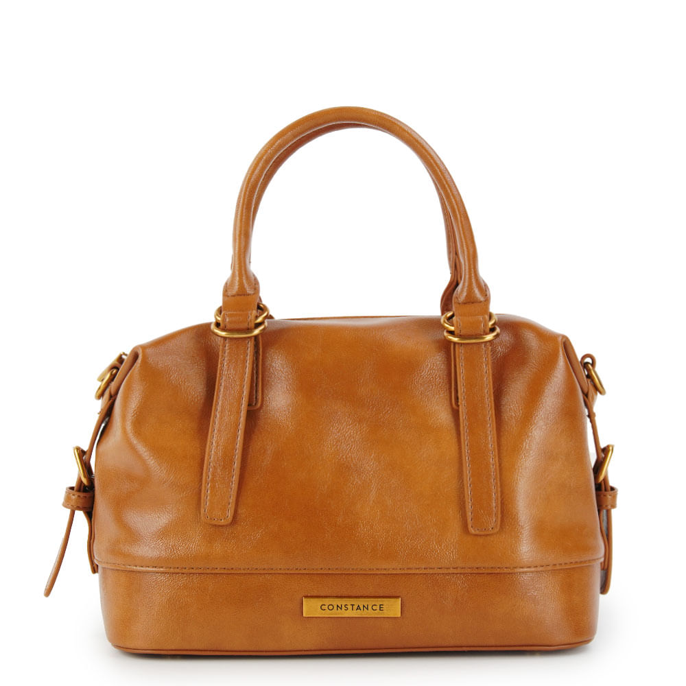 Bolsa Baú Média Caramelo