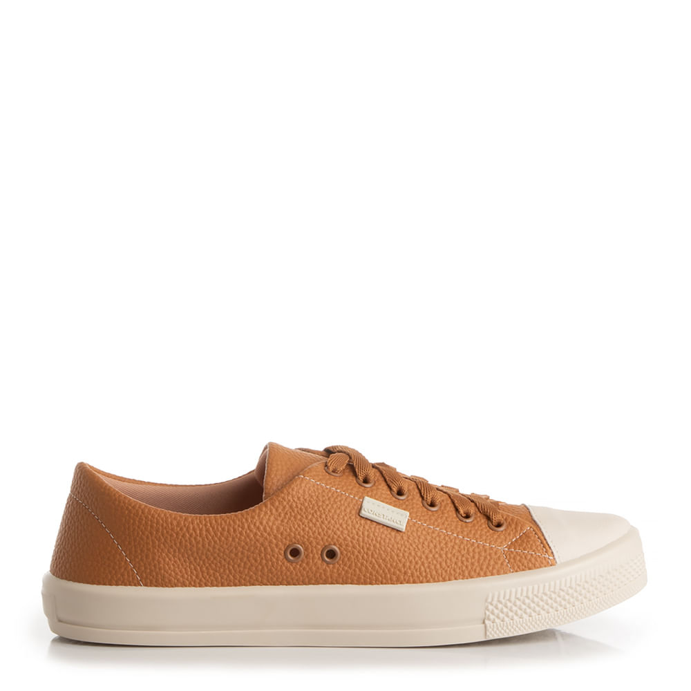 Tênis Caramelo Comfort Detalhe Ilhós