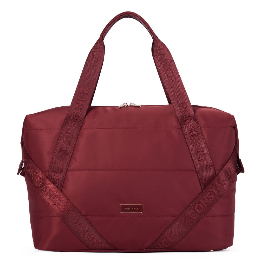 Bolsa Mala Nylon Bordô