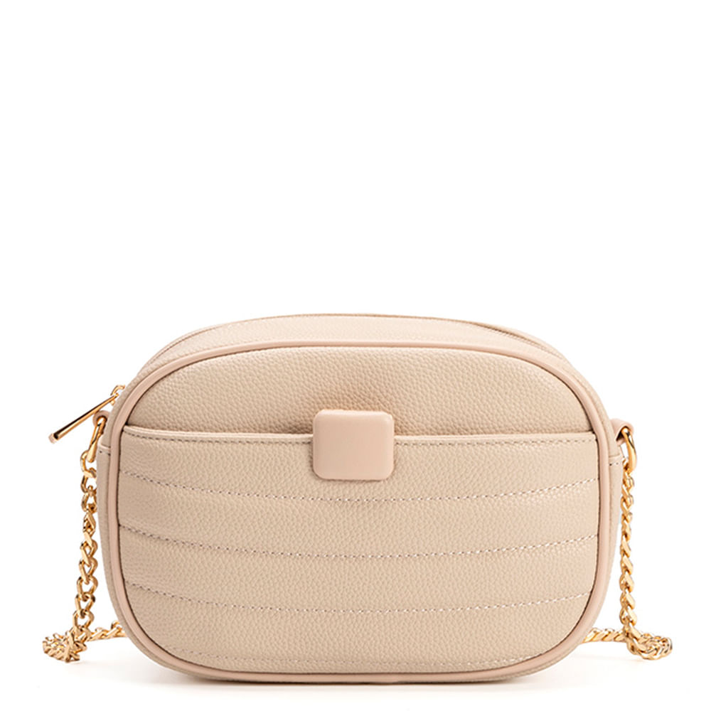 Bolsa Tiracolo Matelassê Off White