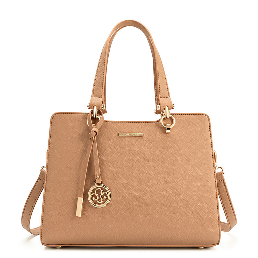 Bolsa Tote Chaveiro Caramelo