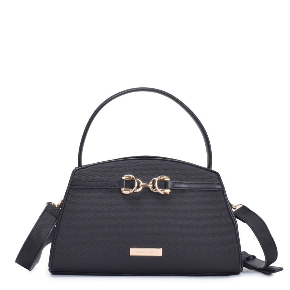 Bolsa Satchel Bridão Preta