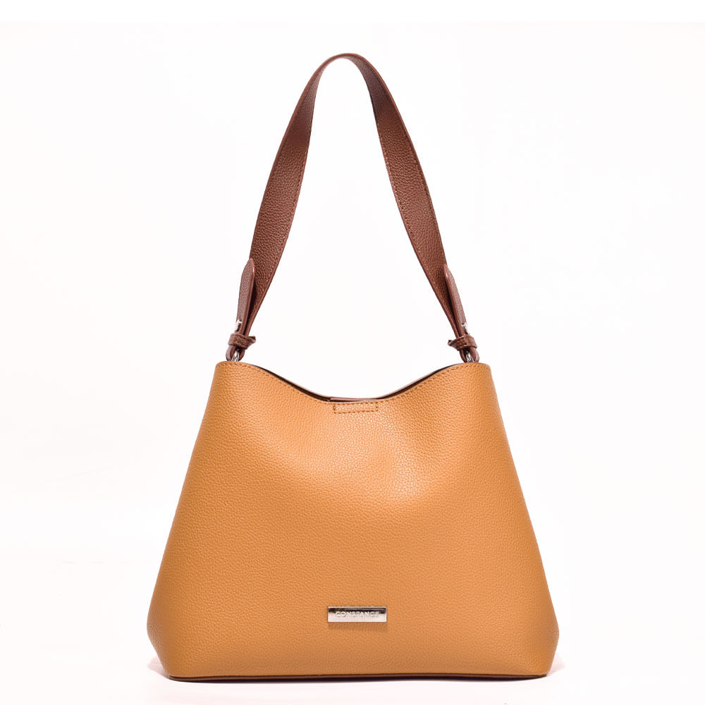 Bolsa de Ombro Necessaire Caramelo