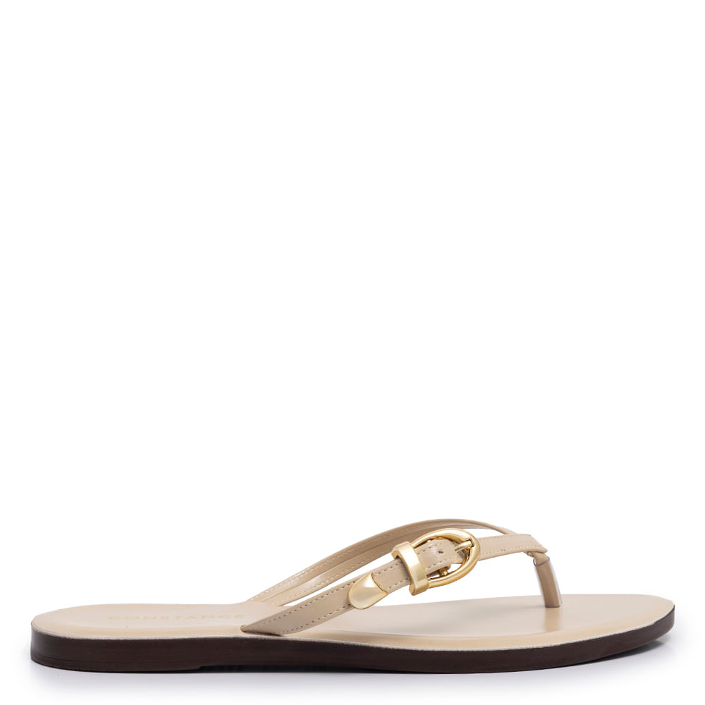Rasteira Off White Fivela