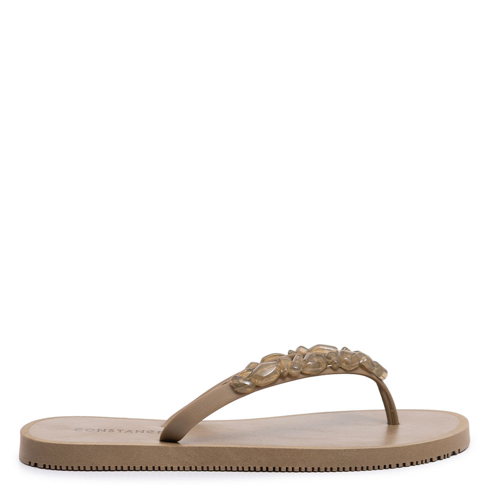 Chinelo Verde Pedras